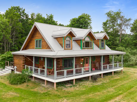 An image featuring sky, plant, window, building, tree, house, land lot, wood, siding, leisure at 1761 Brick House Rd.