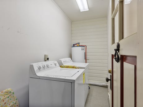 An image featuring building, fixture, comfort, house, flooring, ceiling, table, wood, room, home at 103 Mokoma Ave.