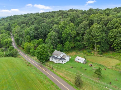 An image featuring cloud, sky, plant, green, tree, natural landscape, house, land lot, grass, landscape at 2399 Keene Summit Rd.