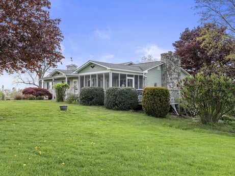 An image featuring plant, sky, cloud, tree, building, natural landscape, land lot, house, grass, cottage at 1195 Twin Cuts Rd.