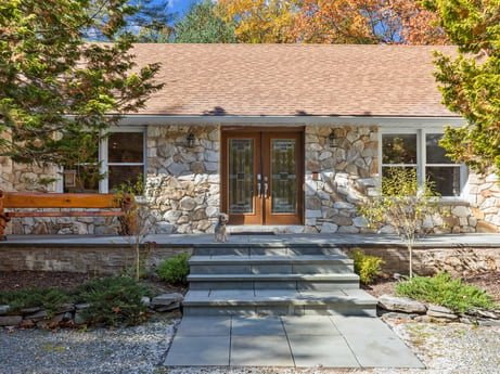 An image featuring plant, daytime, property, window, building, door, tree, fixture, architecture, shade at 125 Rimstone Ct.