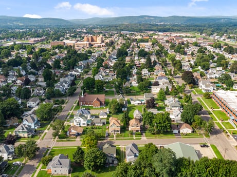 An image featuring building, sky, cloud, daytime, property, plant, tree, architecture, urban design, land lot at 203 Harrison St.