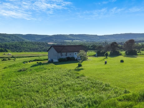 An image featuring cloud, plant, sky, mountain, natural landscape, tree, building, window, land lot, house at 85 View Rd.