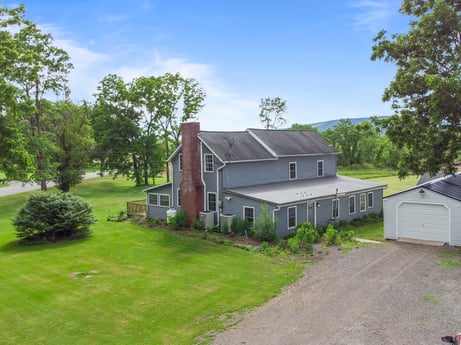 An image featuring plant, sky, cloud, building, window, tree, house, land lot, grass, cottage at 5442 Clarkstown Rd.