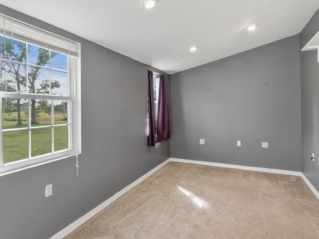 An image featuring property, window, fixture, wood, interior design, shade, floor, wall, flooring, real estate at 5442 Clarkstown Rd.