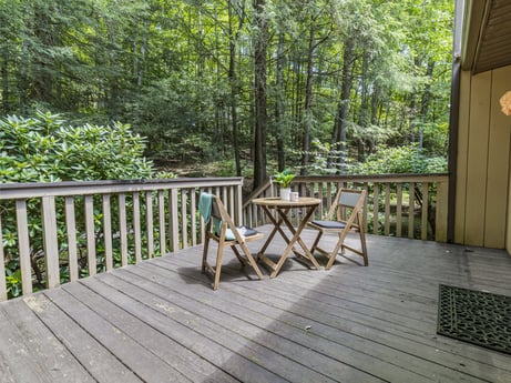 An image featuring plant, tree, wood, building, table, floor, leisure, natural landscape, outdoor furniture, wood stain at 104 Stony Mountain Rd.