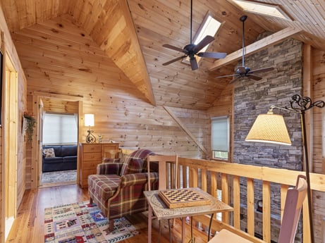 An image featuring property, picture frame, wood, building, lighting, interior design, beam, wood stain, floor, flooring at 1761 Brick House Rd.