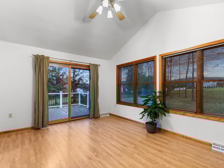 An image featuring property, window, plant, picture frame, building, flowerpot, window blind, wood, interior design, houseplant at 74 Susquehannock Trail.