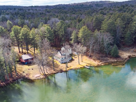 An image featuring water, plant, natural landscape, natural environment, tree, lake, fluvial landforms of streams, lacustrine plain, riparian zone, landscape at 199 S Lake Rd.