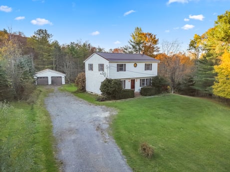 An image featuring cloud, plant, sky, property, building, window, tree, house, land lot, natural landscape at 2266 Liberty Corners Rd.