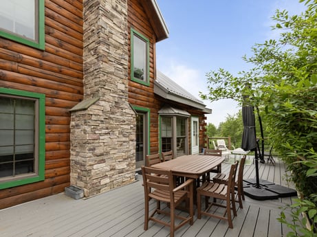 An image featuring building, window, property, table, plant, wood, sky, chair, interior design, shade at 1761 Brick House Rd.