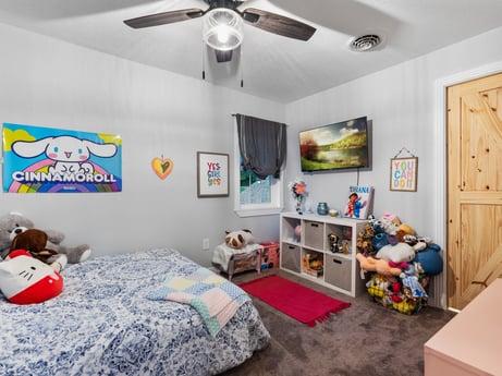 An image featuring picture frame, furniture, ceiling fan, textile, lighting, floor, comfort, home appliance, real estate, flooring at 17899 US-6.