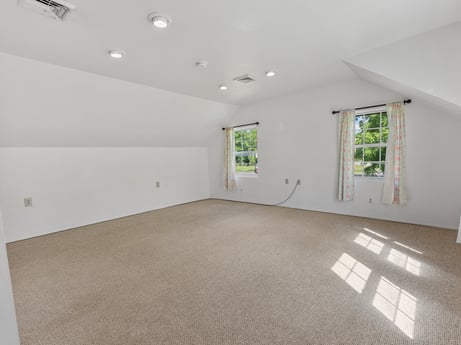 An image featuring building, window, fixture, paint, floor, house, flooring, shade, hall, wood at 5442 Clarkstown Rd.