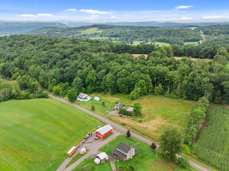 An image featuring sky, cloud, plant, ecoregion, green, natural landscape, nature, natural environment, highland, tree at 2399 Keene Summit Rd.