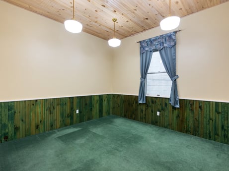 An image featuring building, shade, wood, lighting, house, interior design, window, floor, flooring, wood stain at 213 Main St.