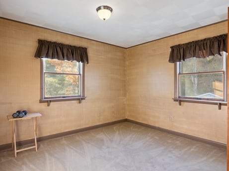 An image featuring property, window, building, fixture, wood, shade, interior design, hall, architecture, living room at 2266 Liberty Corners Rd.