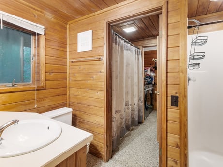 An image featuring tap, property, sink, mirror, window, plumbing fixture, blue, wood, fixture, bathroom sink at 125 Marcy Rd.