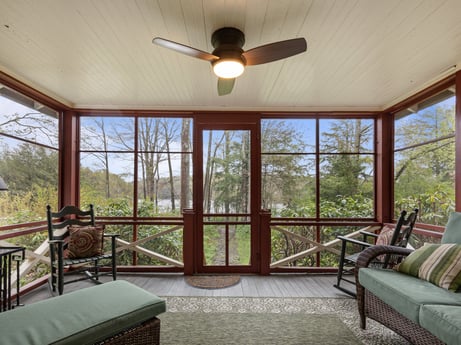 An image featuring furniture, property, building, plant, sky, shade, wood, lighting, interior design, window at 103 Mokoma Ave.