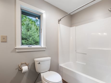 An image featuring property, plumbing fixture, window, toilet seat, bathtub, bathroom, fixture, toilet, lighting, building at 276 Mountain View Ln.