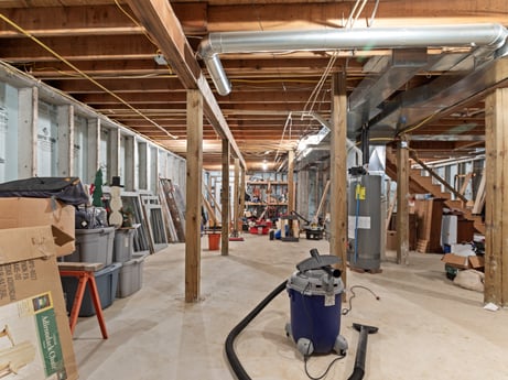 An image featuring wood, interior design, floor, flooring, real estate, hardwood, gas, engineering, beam, building at 1761 Brick House Rd.