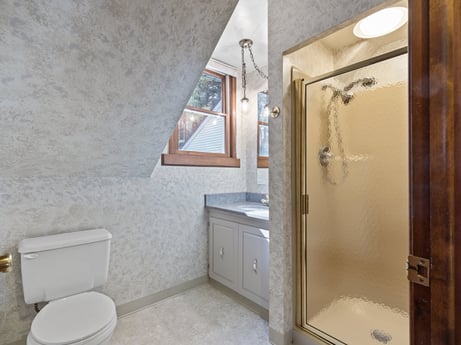 An image featuring bathroom cabinet, plumbing fixture, cabinetry, mirror, tap, bathroom, sink, building, interior design, wood at 199 S Lake Rd.