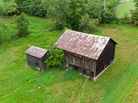 An image featuring plant, building, natural landscape, tree, wood, land lot, house, groundcover, landscape, cottage at 2399 Keene Summit Rd.