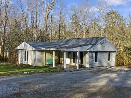 An image featuring sky, plant, building, land lot, tree, house, wood, cloud, grass, window at 1061 Muncy St.