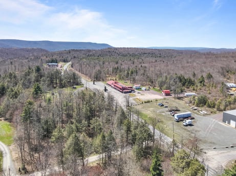 An image featuring plant, cloud, sky, ecoregion, car, tree, land lot, slope, vehicle, terrain at 4741 US-220.