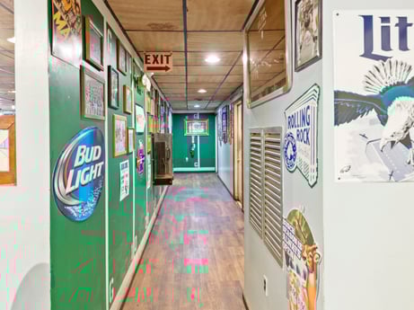 An image featuring building, interior design, art, flooring, event, ceiling, advertising, exhibition, poster, room at 199 State St.