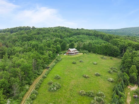 An image featuring sky, plant, cloud, plant community, mountain, natural landscape, tree, land lot, grass, plain at 1761 Brick House Rd.