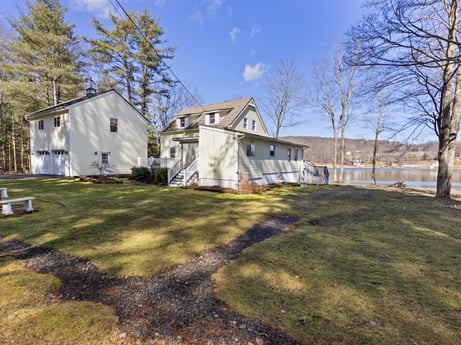 An image featuring plant, sky, cloud, building, tree, window, land lot, grass, natural landscape, wood at 199 S Lake Rd.