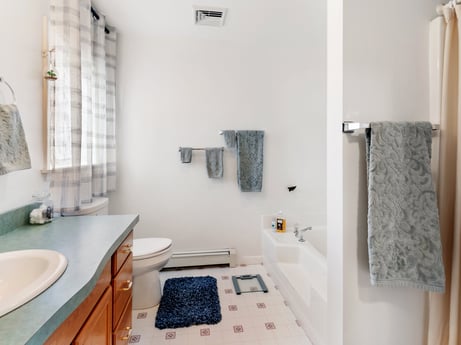 An image featuring property, furniture, sink, building, fixture, wood, interior design, flooring, floor, plumbing fixture at 105 Thomas St.