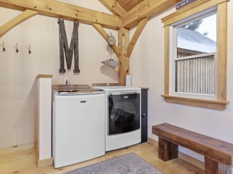 An image featuring window, cabinetry, building, wood, interior design, flooring, floor, wood stain, wall, hardwood at 144 Milton Ln.