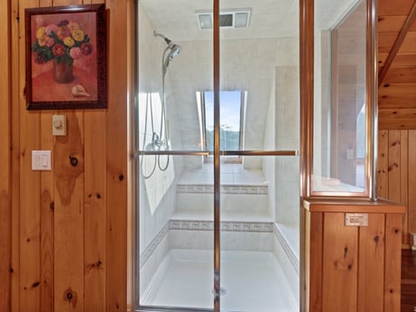 An image featuring furniture, product, fixture, door, wood, window, handle, interior design, shower door, cabinetry at 130 Haighs Pond Rd.