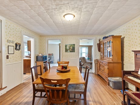 An image featuring picture frame, table, furniture, shelf, wood, interior design, chair, flooring, floor, shelving at 2399 Keene Summit Rd.