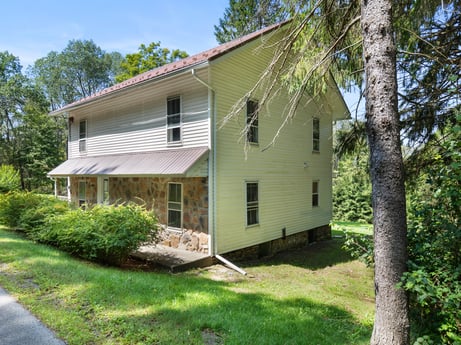 An image featuring plant, building, window, property, sky, tree, house, land lot, grass, cottage at 1039 Old Bernice Rd.
