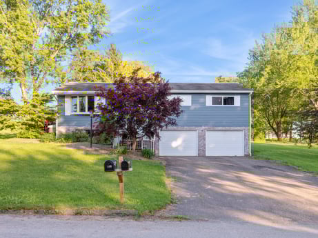 An image featuring plant, sky, cloud, window, tree, house, land lot, building, yellow, grass at 491 Hillcrest Dr.