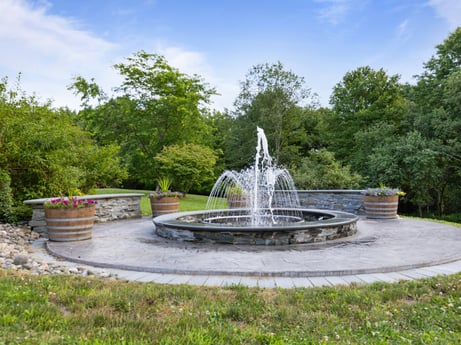 An image featuring sky, cloud, plant, water, water resources, fountain, tree, natural landscape, font, landscape at 130 Haighs Pond Rd.