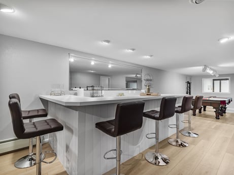 An image featuring table, furniture, office chair, chair, building, flooring, floor, desk, real estate, ceiling at 104 Stony Mountain Rd.
