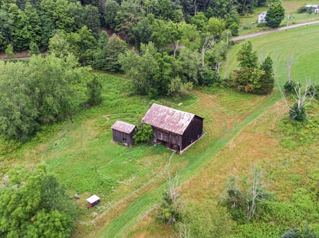 An image featuring plant, building, natural landscape, tree, house, land lot, vegetation, cottage, biome, grassland at 2399 Keene Summit Rd.