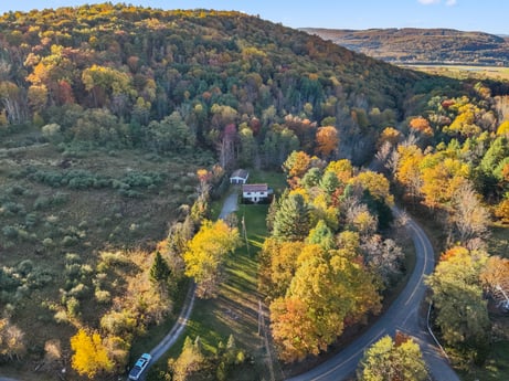 An image featuring sky, plant, leaf, nature, natural landscape, tree, larch, biome, landscape, mountain at 2266 Liberty Corners Rd.