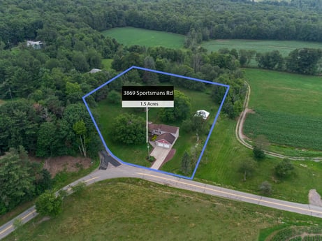 An image featuring plant, water resources, natural landscape, tree, slope, land lot, highland, urban design, thoroughfare, landscape at 3869 Sportsmans Rd.