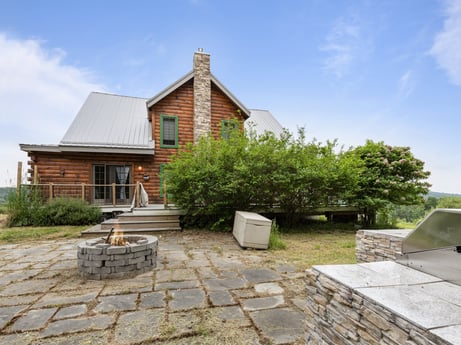 An image featuring cloud, sky, plant, building, property, house, land lot, vegetation, grass, cottage at 1761 Brick House Rd.