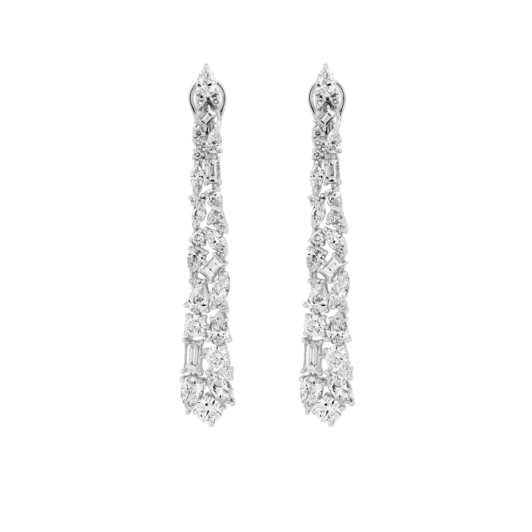 Masterpiece Ohrschmuck aus 18 Kt Weißgold mit Diamanten