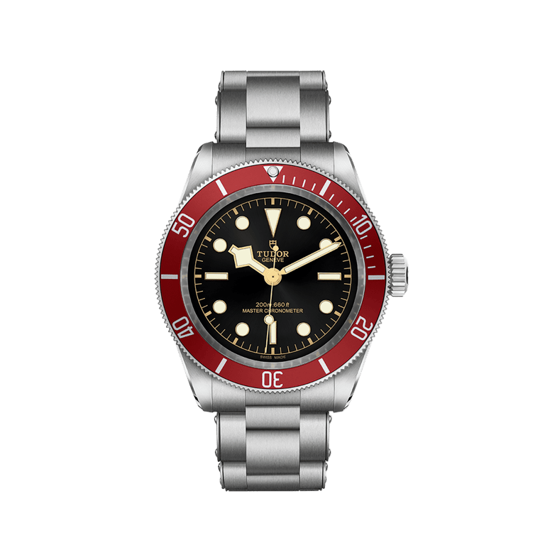 Tudor, Black Bay Armbanduhr aus Stahl, Referenz M7941A1A0RU-0001, Produktaufnahme