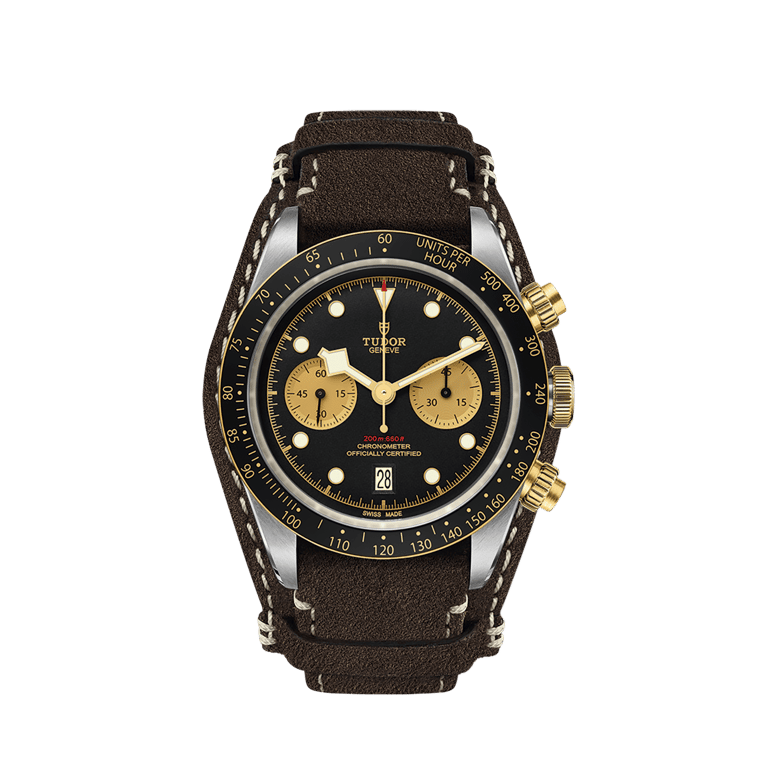 Tudor, Black Bay Chrono S&G Armbanduhr aus Stahl / Gold 750 G, Referenz M79363N-0002, Produktaufnahme