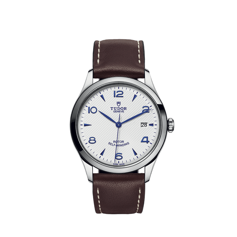 Tudor, Date 39 Armbanduhr aus Stahl, Referenz M91550-0010, Produktaufnahme