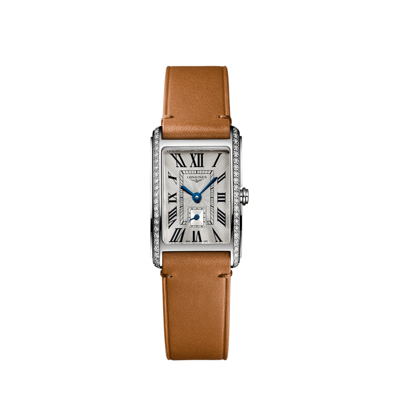 Longines, Longines DolceVita Armbanduhr aus Stahl, Referenz L5.255.0.71.B, Produktaufnahme