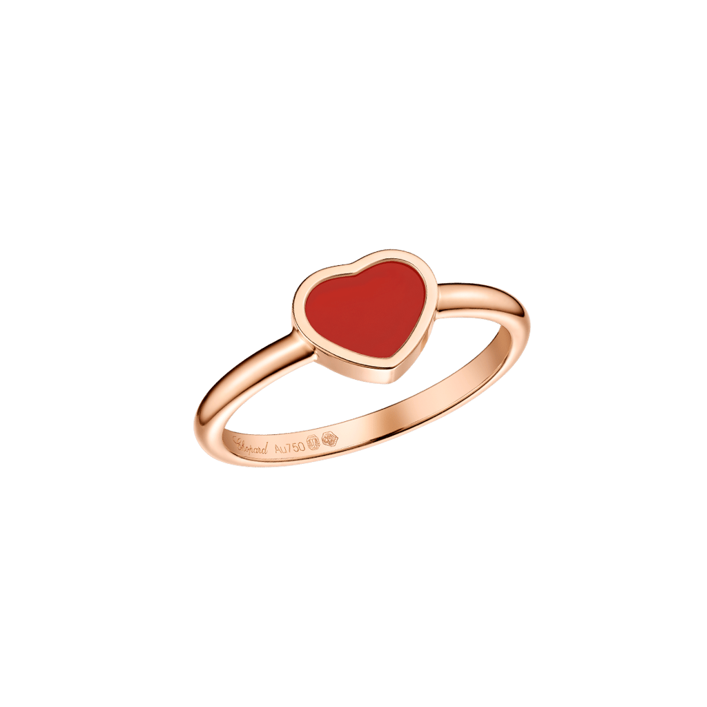 マダムX ハード・ハード・ハード・ハード・ハード・ハード Chopard - My Happy Hearts - Pendant with chain - 18 Kt Rose