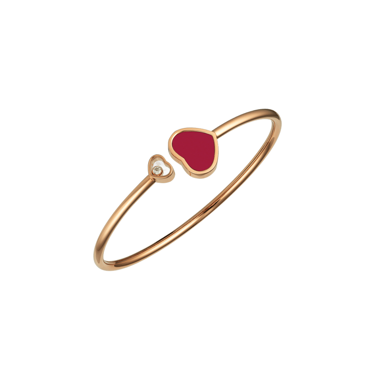 Chopard, Happy Diamonds Armschmuck aus 18 Kt Roségold, Referenz CH857482-5703, Produktaufnahme
